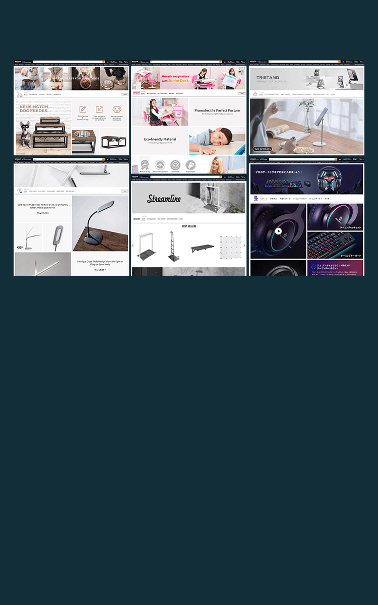 Amazon Storefront Design